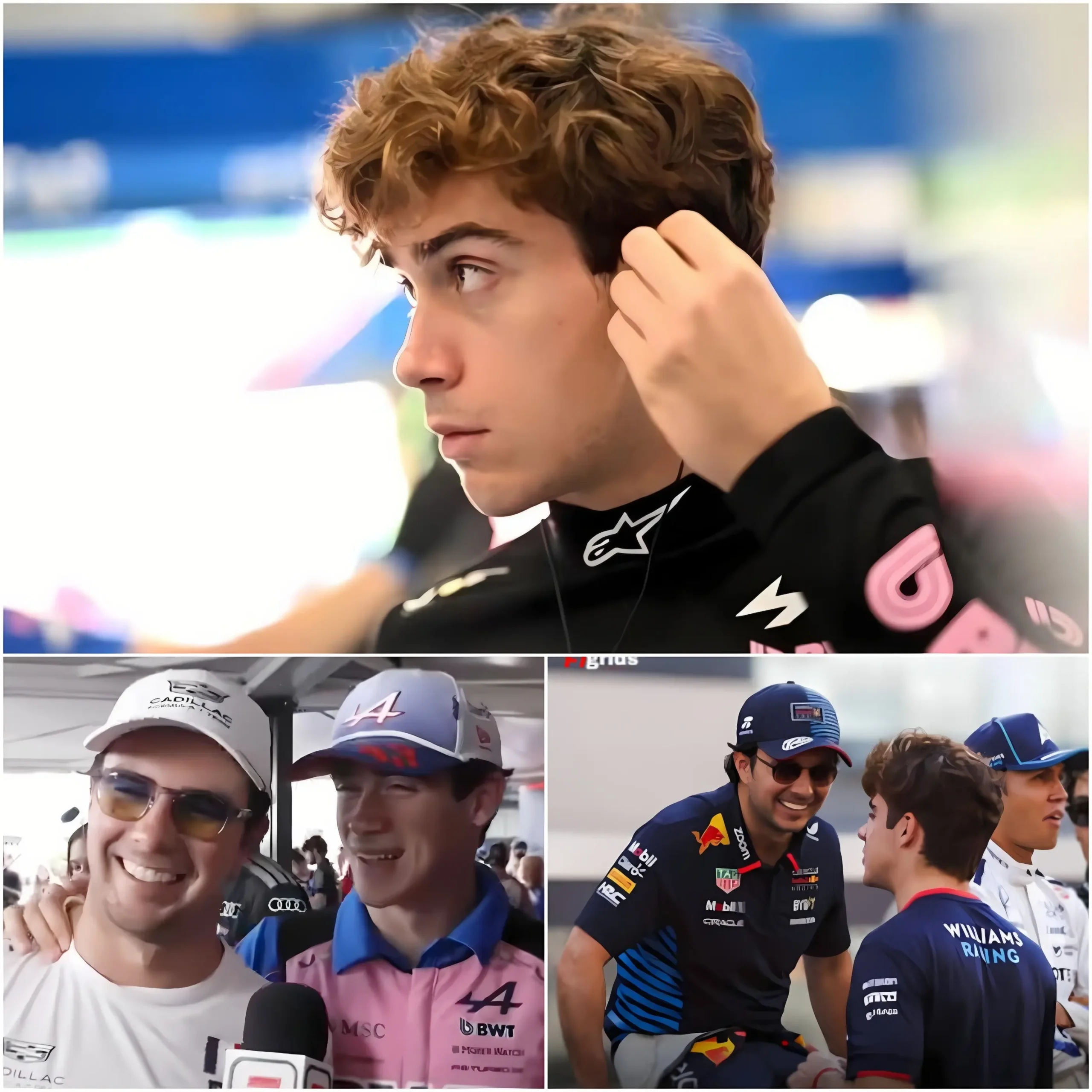 Cover Image for Franco Colapinto y Sergio “Checo” Pérez protagonizaron un intercambio inesperado tras la carrera de Silverstone que nadie anticipó.
