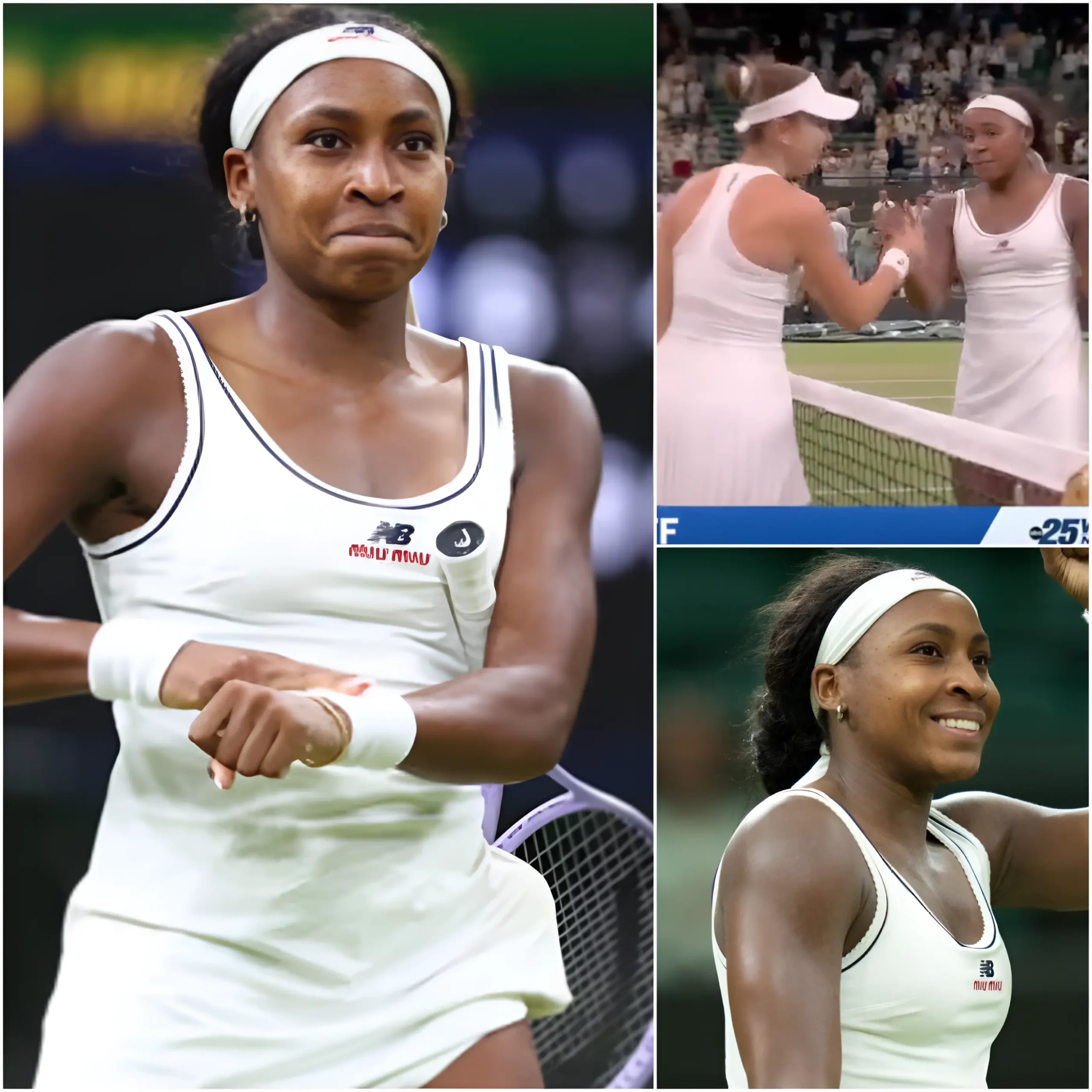 Cover Image for BREAKING NEWS: Coco Gauff’s historic Wimbledon breakthrough has unexpectedly revealed a secret twist that has been kept hidden until now.