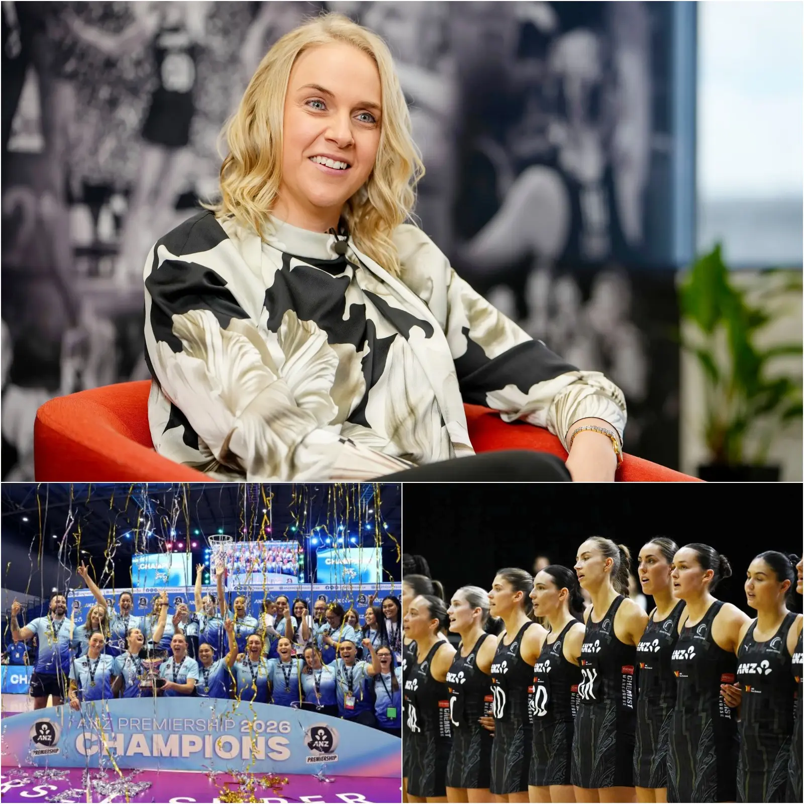 Cover Image for “WE’VE BEEN WAITING FOR THE RIGHT TIME… AND FINALLY IT HAS COME!” —Netball New Zealand’s CEO, Jennah Wootten, surprised all Netball fans in New Zealand with an unexpected announcement regarding the future of the ANZ Premiership