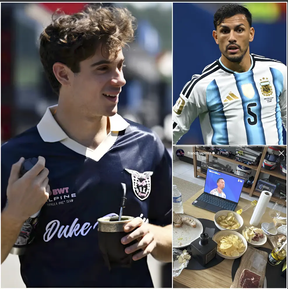 Cover Image for HACE 15 MINUTOS: Franco Colapinto sorprendió a todos al retirarse temporalmente de la Fórmula 1 para reconocer el desempeño de Leandro Paredes con la selección argentina.