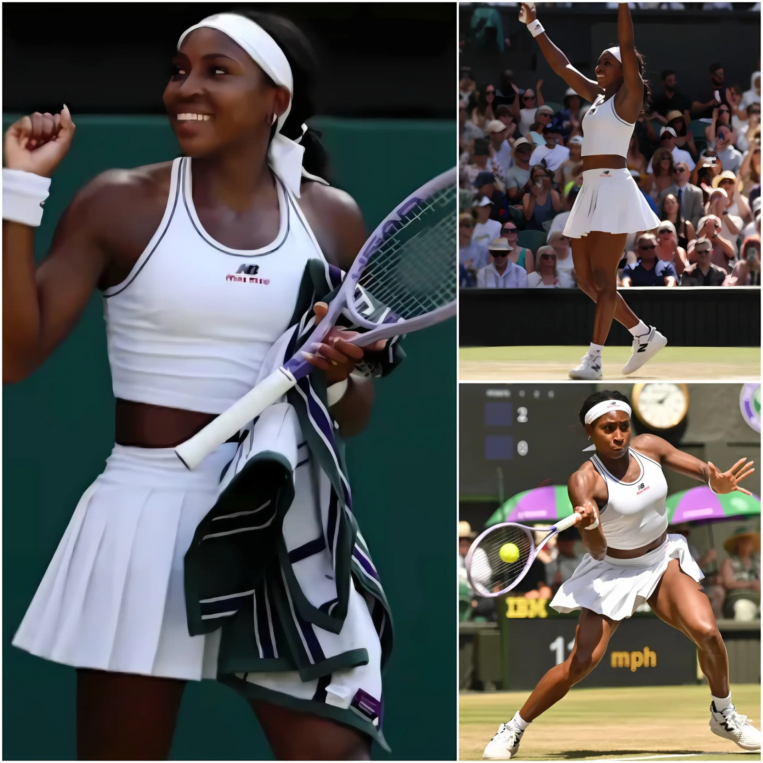 Cover Image for Coco Gauff has just achieved another historic milestone at Wimbledon, but insiders claim this achievement has quietly revealed a much larger story unfolding behind the scenes.