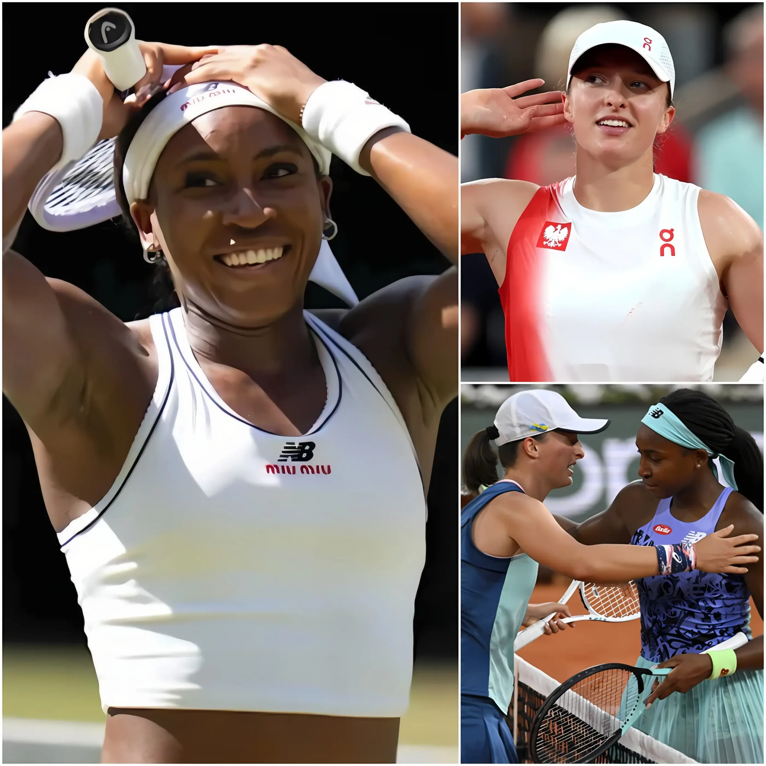 Cover Image for ‘She helped me’ Coco Gauff opens up about Iga Świątek’s influence on her mentality at Wimbledon. The candid confession from the American star subtly reveals an influence she believes changed her confidence on the grass court at a crucial moment.