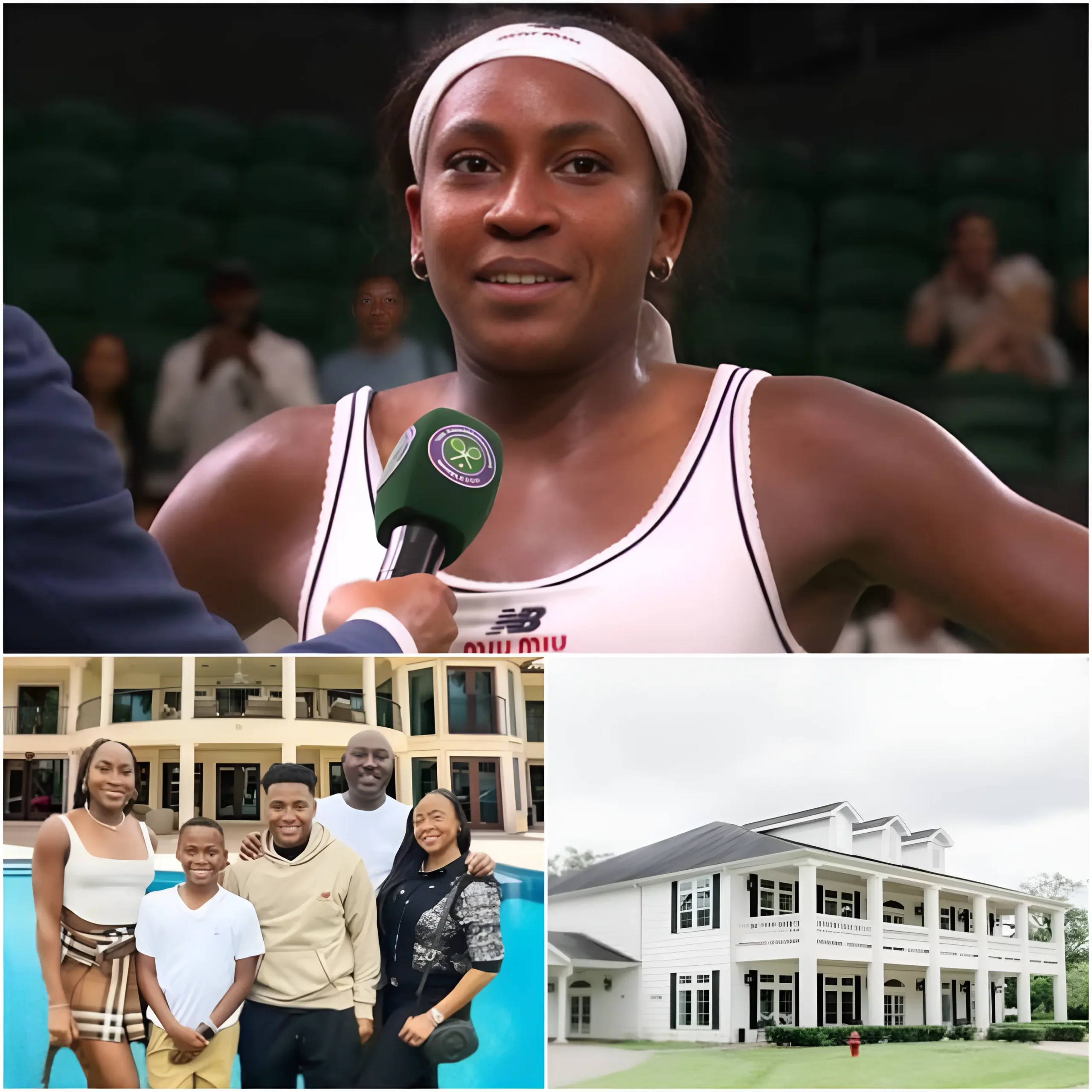 Cover Image for 🤫🔥SECRET: Coco Gauff has unexpectedly revealed fascinating details about life in her luxurious Florida home, disclosing a family arrangement that few would have anticipated