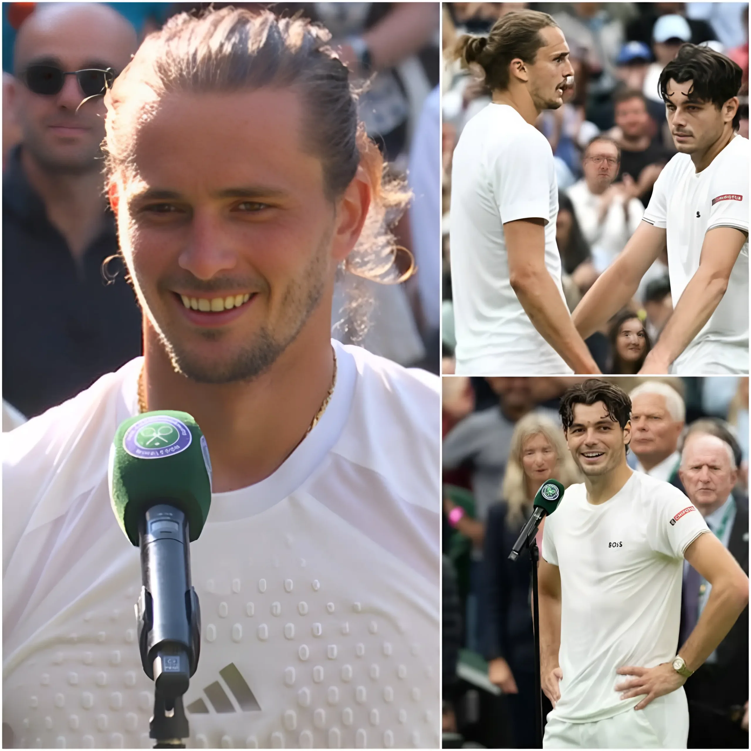 Cover Image for 😱😌 “That win was just luck…” Taylor Fritz’s Wimbledon dream shattered after a painful match against Alexander Zverev, but the aftermath sparked a storm of reactions following a controversial statement.
