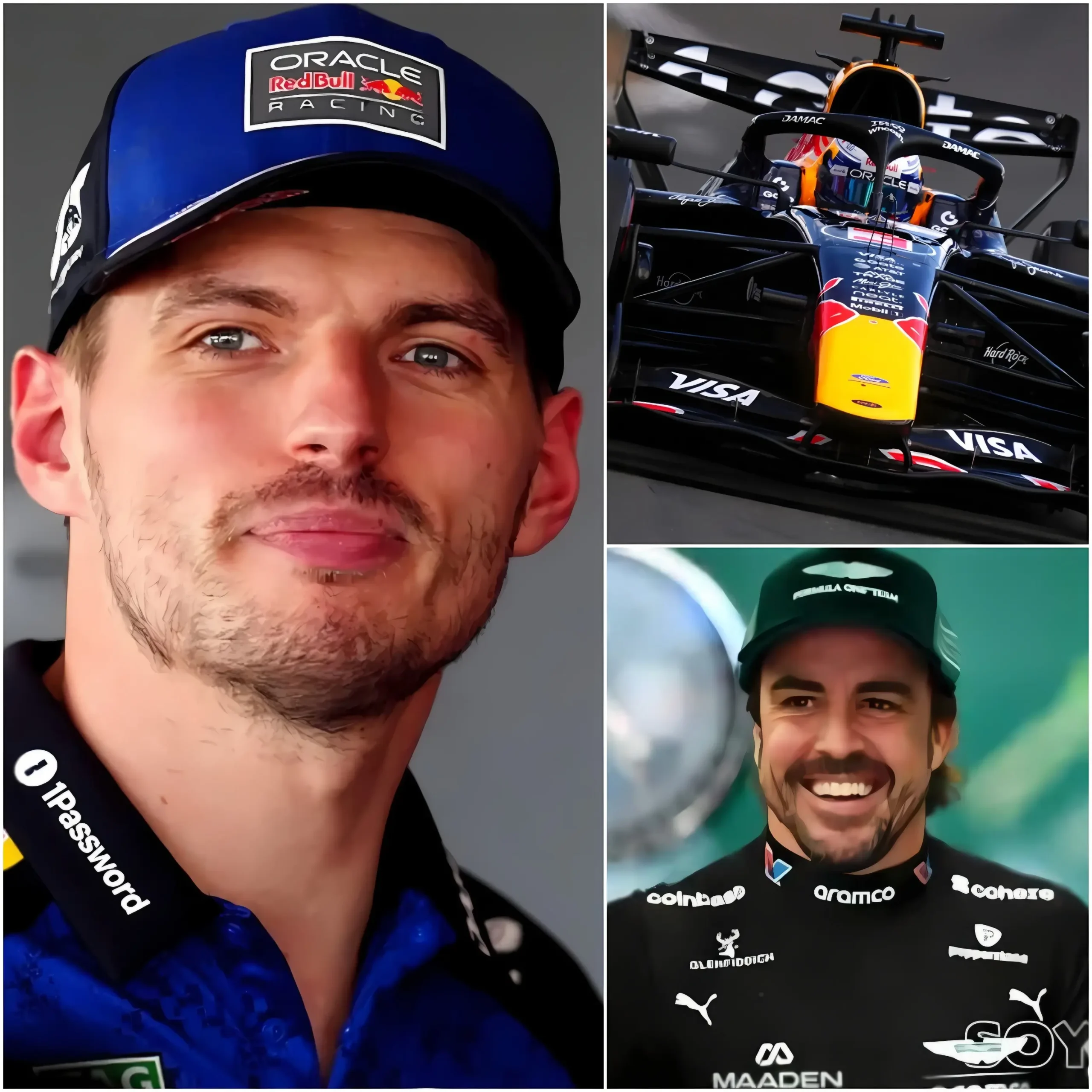 Cover Image for 🚨🔥Max Verstappen ha sacudido el mundo de la Fórmula 1 con una decisión sorprendente, poniendo a McLaren y a Fernando Alonso en el punto de mira.