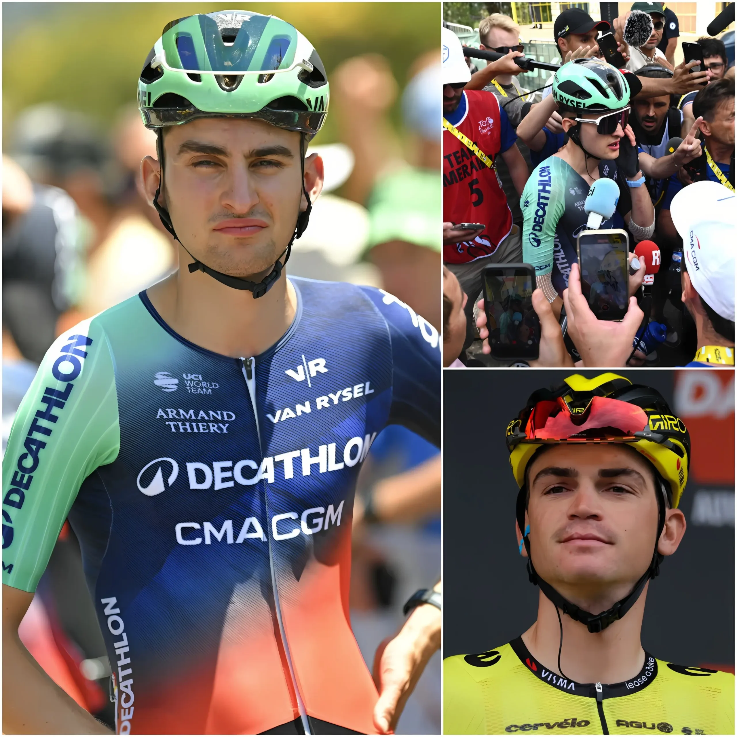 Cover Image for 🚨🔥« Sepp Kuss m’agace un peu. » Paul Seixas a rompu le silence de manière inattendue après sa performance exceptionnelle lors de la première étape de montagne du Tour de France.