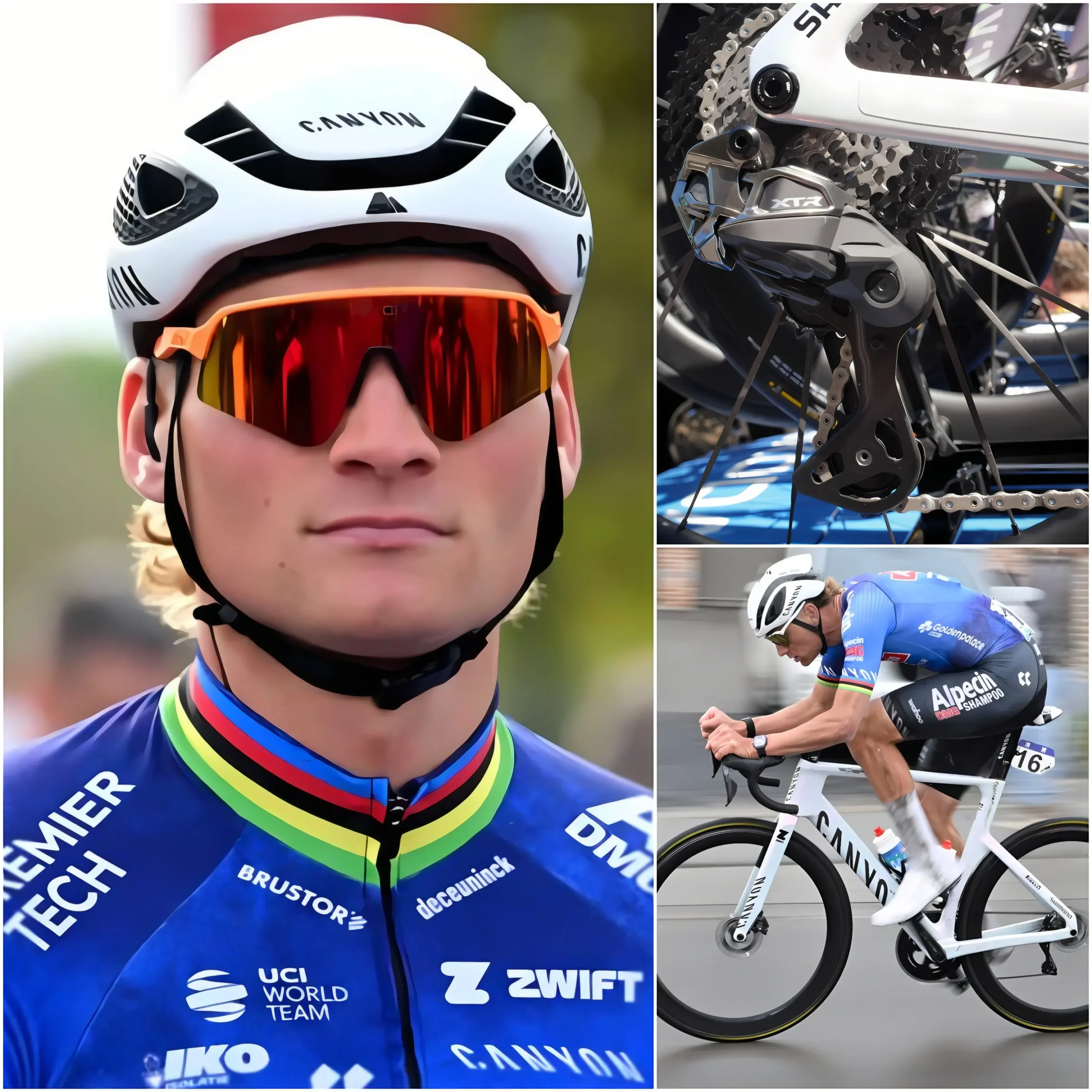 Cover Image for 😳🔥INFO FLASH : Mathieu van der Poel a créé la surprise sur le Tour de France avec une configuration de vélo inédite, en pleine course cycliste la plus exigeante au monde.
