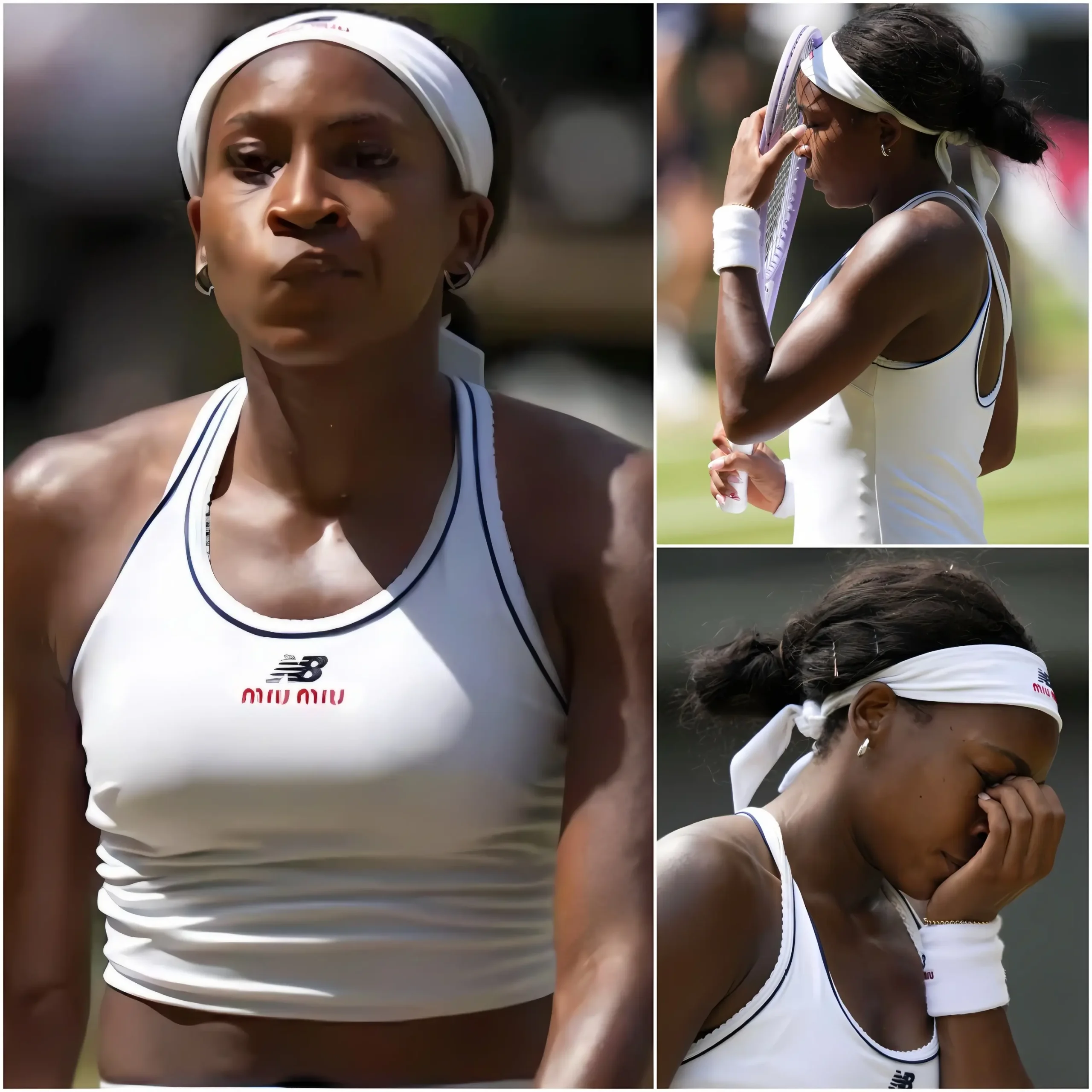 Cover Image for 💔🎾SAD NEWS: Coco Gauff’s grief at Wimbledon has taken an unexpected turn after a poignant revelation unveiled what truly happened behind the scenes during her dramatic semi-final.