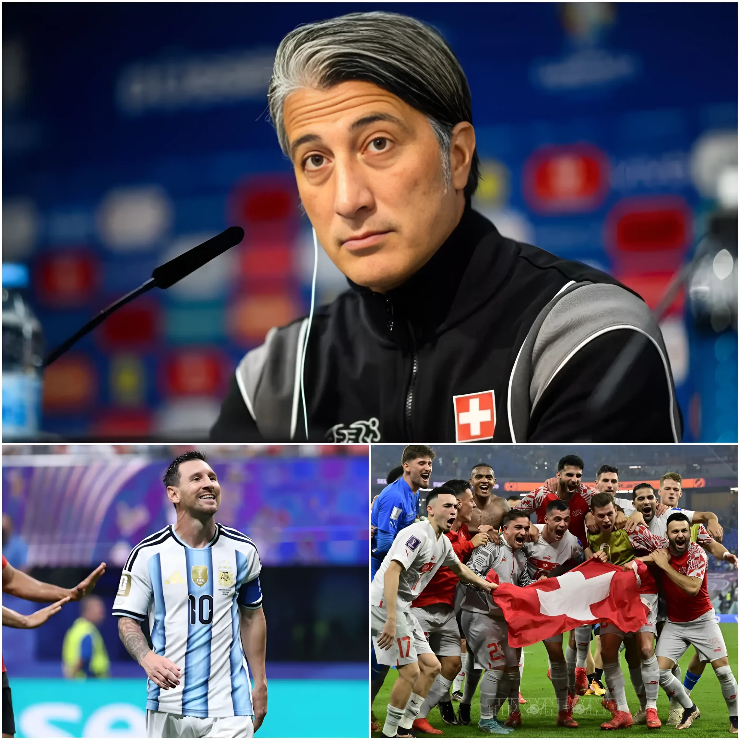 Cover Image for 😱🔥WARNING FROM SWITZERLAND: “We have our own solution” Switzerland sent a bold message ahead of their clash with Lionel Messi and Argentina, immediately igniting a dramatic showdown at the World Cup!