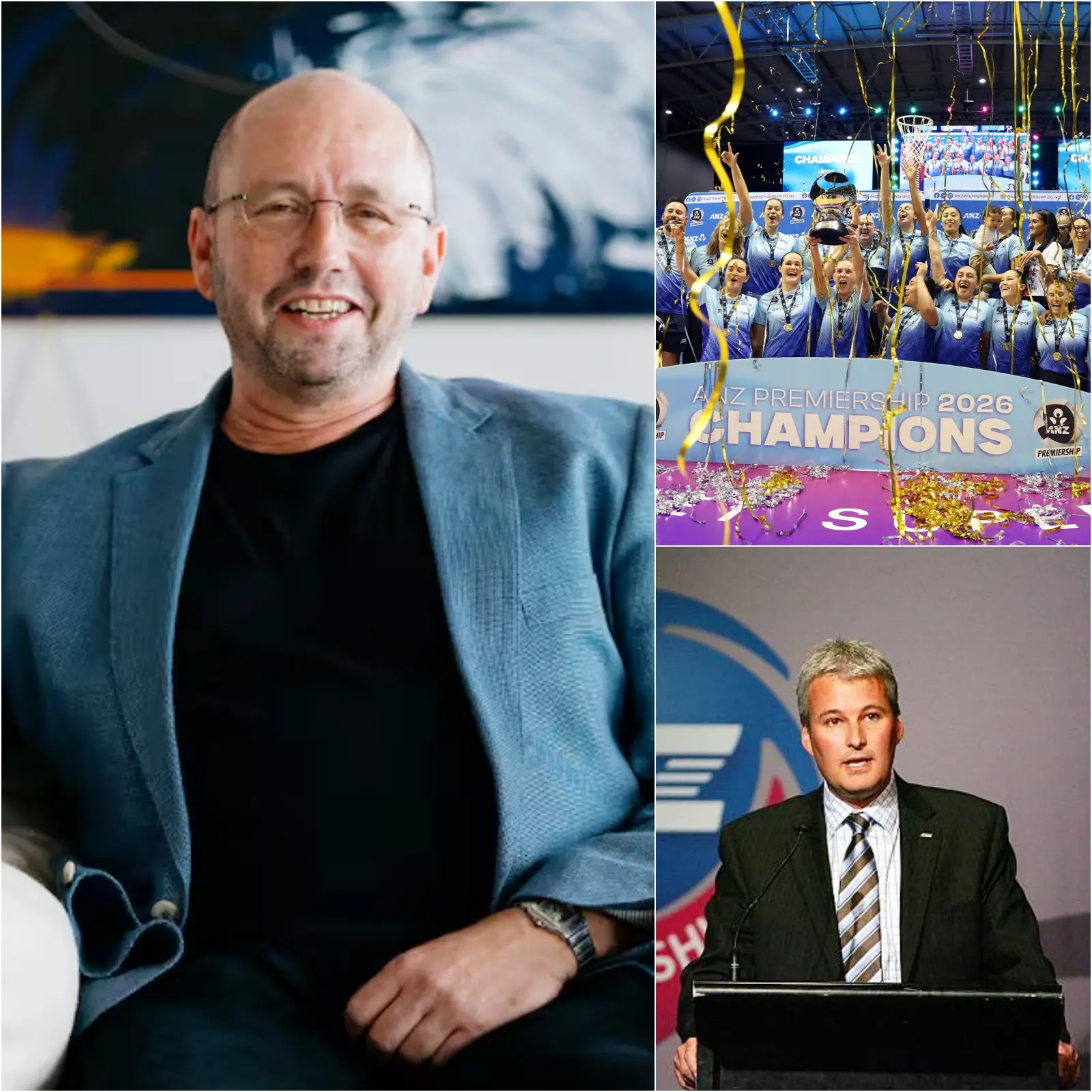 Cover Image for 🚨 A FEW MINUTES AGO: ANZ held an emergency meeting just 24 hours after the final match between Northern Mystics and Southern Steel ended.