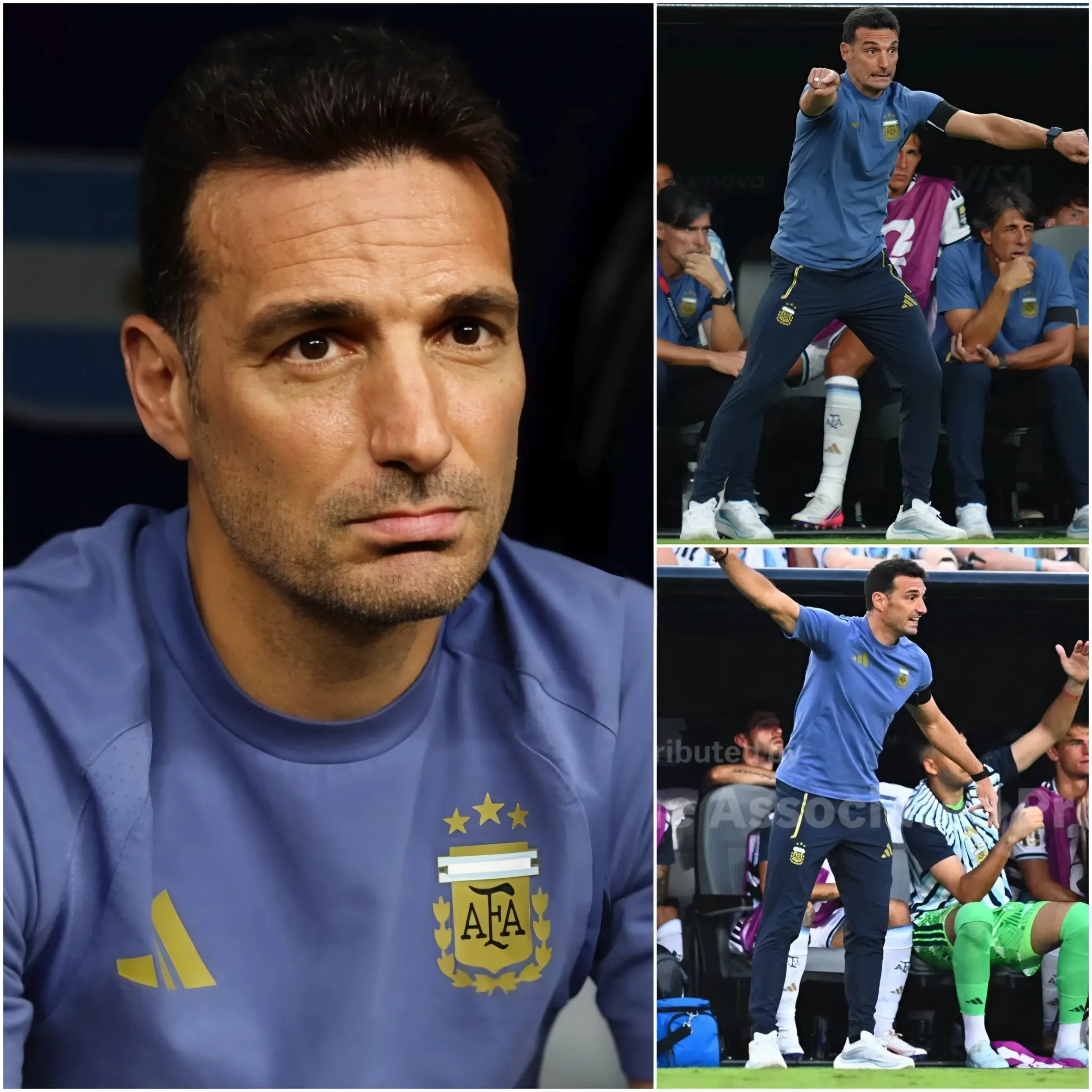 Cover Image for 😳⚠️SCALONI’S FRANK CONFESSION: Argentina escaped Switzerland, but the coach didn’t hide the truth after another successful World Cup.