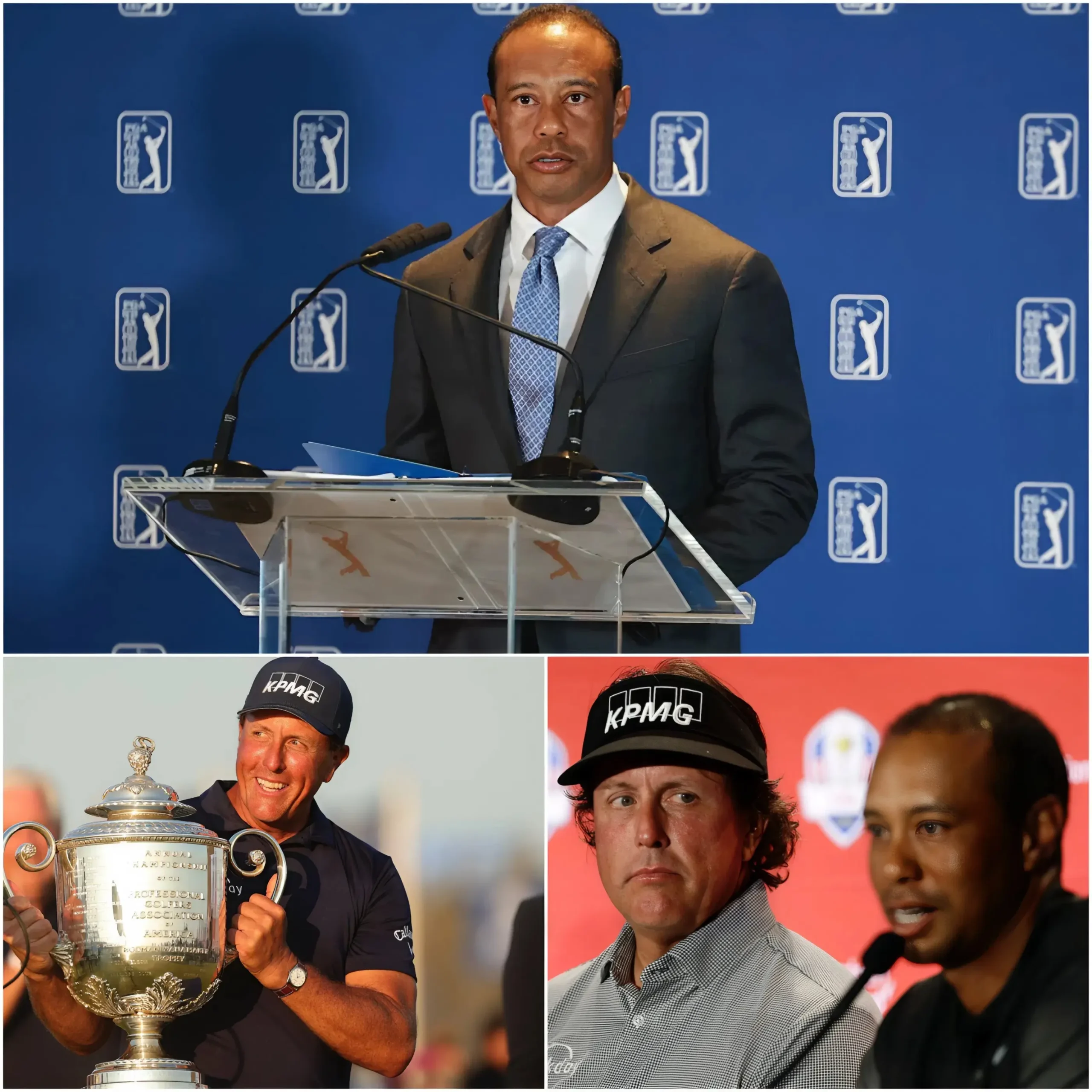 Cover Image for ⚠️🚨Phil Mickelson has been called the “most alienated” golfer, while Tiger Woods remains revered as an icon. A new analysis has stirred the golf community by highlighting the surprising contrast in how fans and experts view these two legends who once dominated the same era,
