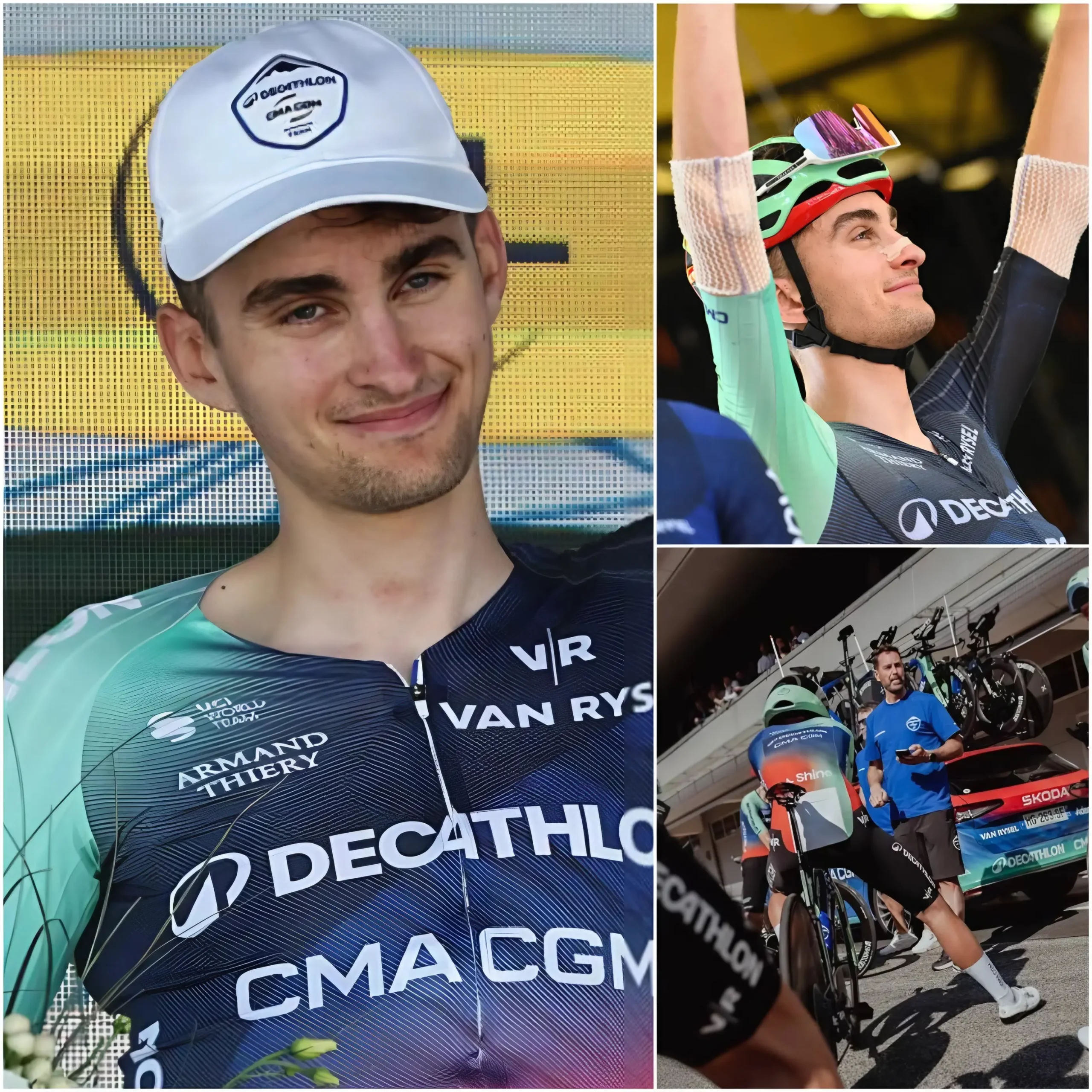 Cover Image for 😱« Ce que fait Paul Seixas est tout sauf normal. » Paul Seixas a bouleversé le Tour de France. La performance du prodige de 19 ans est qualifiée d’extraordinaire par l’équipe Decathlon.