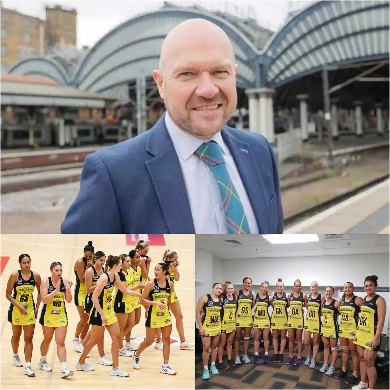 Cover Image for 💔 With tears in his eyes, Central Pulse club chairman Warrick Dent was deeply moved, admitting that he might not be able to fully focus on the Central Pulse team in the upcoming ANZ Premiership