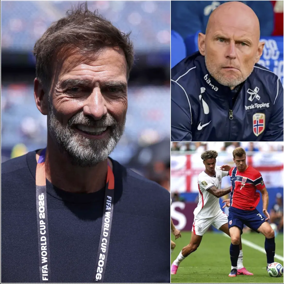 Cover Image for 🚨🔥Eilmeldung: Jürgen Klopp überrascht mit schockierender Analyse vor dem WM-Halbfinale. Seine Einschätzung der Schwächen Norwegens löste umgehend hitzige Debatten im deutschen Fußball aus.